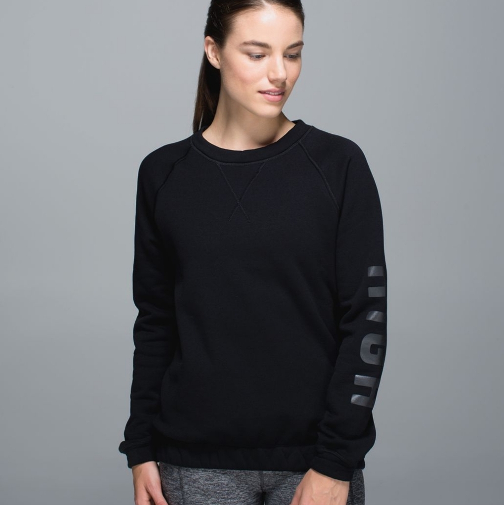 LULULEMON Mile High Crew Fleece Sweatshirt
